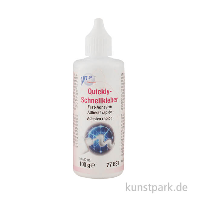 Artikelbild 1 des Artikels “Schnellkleber Quickly, lösungsmittelfrei und schnellklebend 100 g“