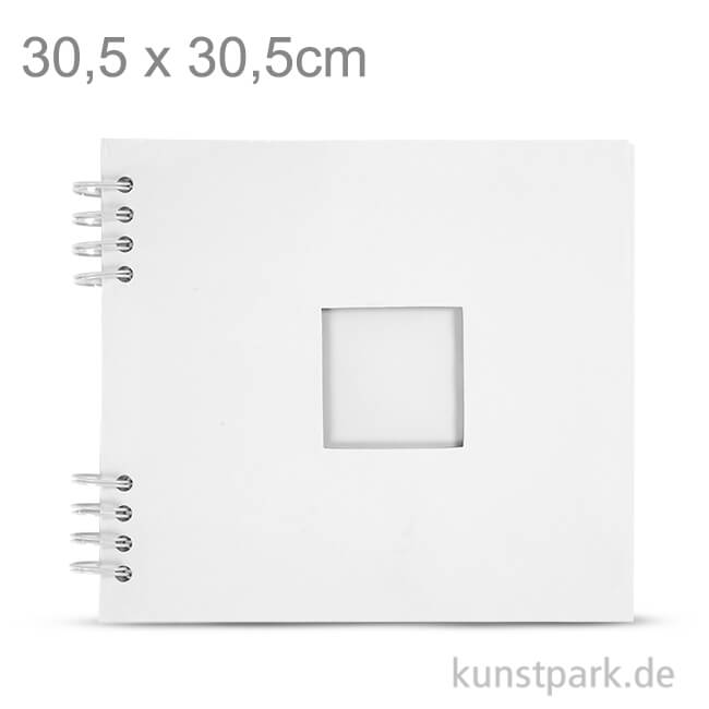 Artikelbild 1 des Artikels “Scrapbook-Album weiß, spiralgebunden, 20 Blatt, 250 g 30,5 x 30,5 cm“