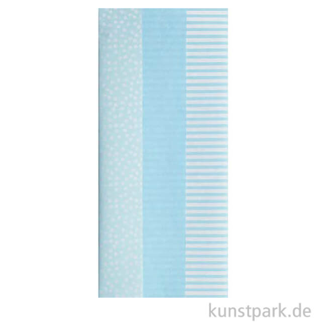 Artikelbild 1 des Artikels “Seidenpapier, 50x70 cm, 6 Blatt - Blau Mix “