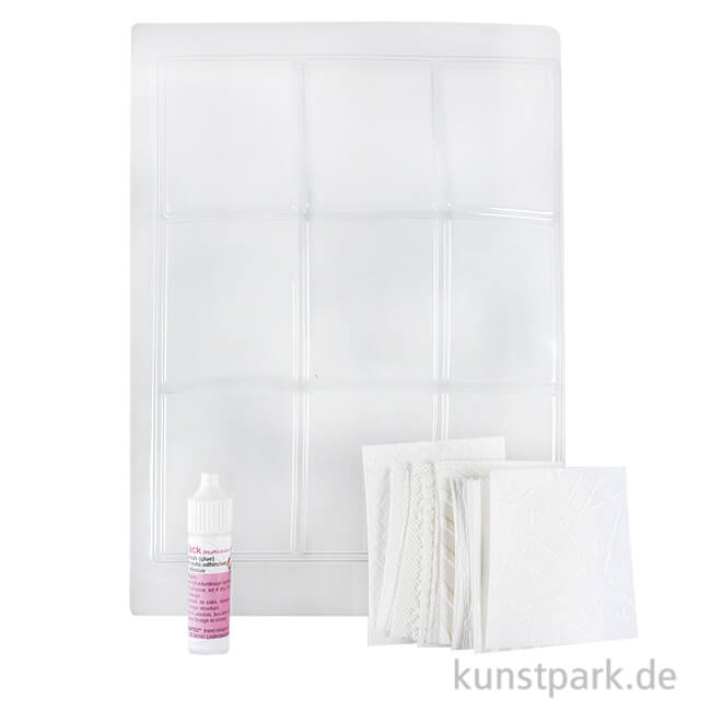 Artikelbild 1 des Artikels “Seifenform - 9 Schalen mit Strukturdesign “