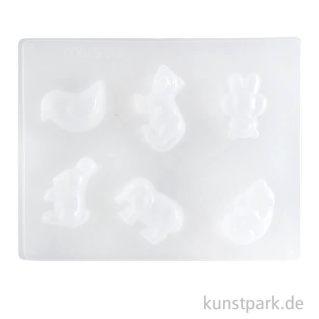 Artikelbild 1 des Artikels “Seifenform - Tiere mit 6 Formen “