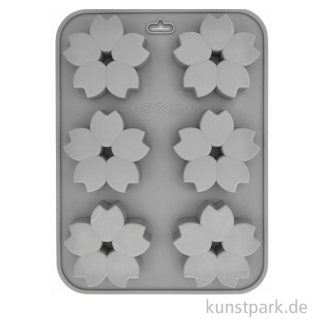 Artikelbild 1 des Artikels “Seifengießform - Kirschblüten “