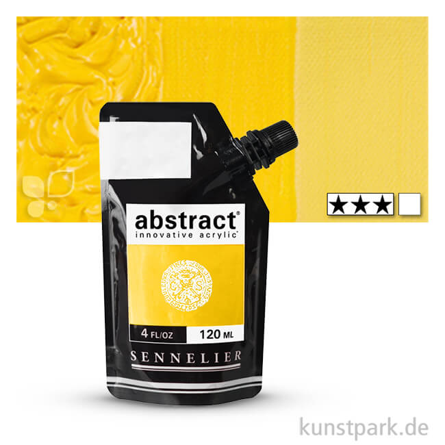 Artikelbild 1 des Artikels “Sennelier ABSTRACT Acrylfarbe 120 ml | Kadmiumgelb Zitron Subst.“