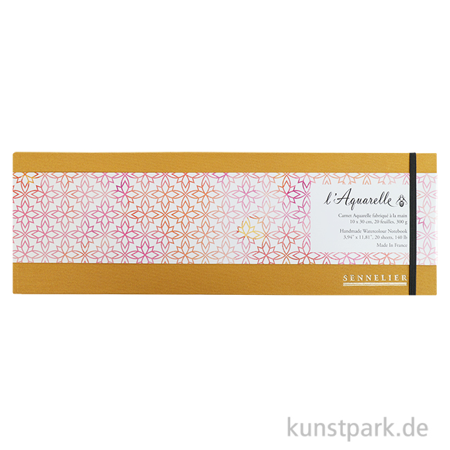 Artikelbild 1 des Artikels “Sennelier Aquarell Skizzenbuch, Panorama, 10 x 30 cm, 20 Blatt, 300g “