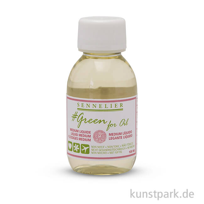 Artikelbild 1 des Artikels “Sennelier Green for Oil flüssiges Malmittel 100 ml“