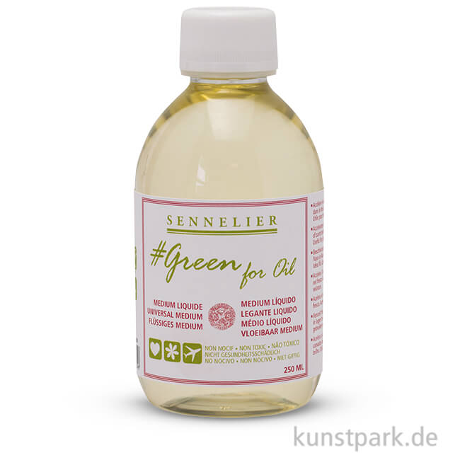 Artikelbild 1 des Artikels “Sennelier Green for Oil flüssiges Malmittel 250 ml“