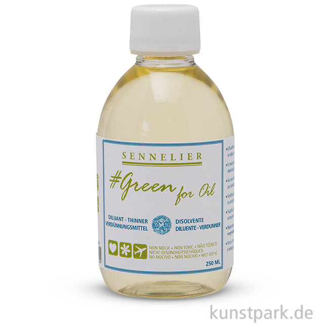 Artikelbild 1 des Artikels “Sennelier Green for Oil Verdünner 250 ml“