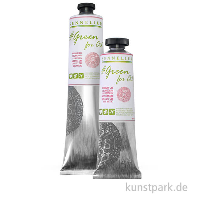 Artikelbild 1 des Artikels “Sennelier Green for Oil Gel-Malmittel “