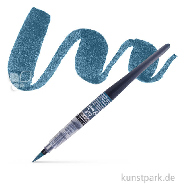 Artikelbild 1 des Artikels “Sennelier Ink Brush Pen Iridescent Einzelstift | Iridescent Indigo Blue“