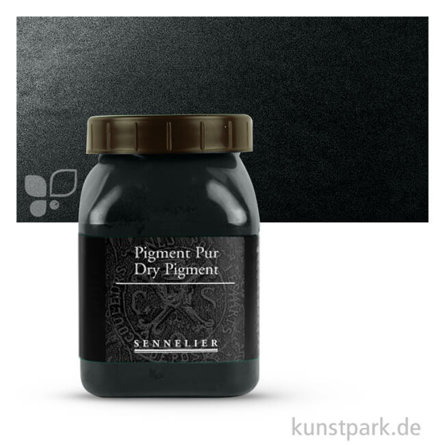 Artikelbild 1 des Artikels “Sennelier PURE Pigment Einzelfarbe | 755 Elfenbeinschwarz (120g)“