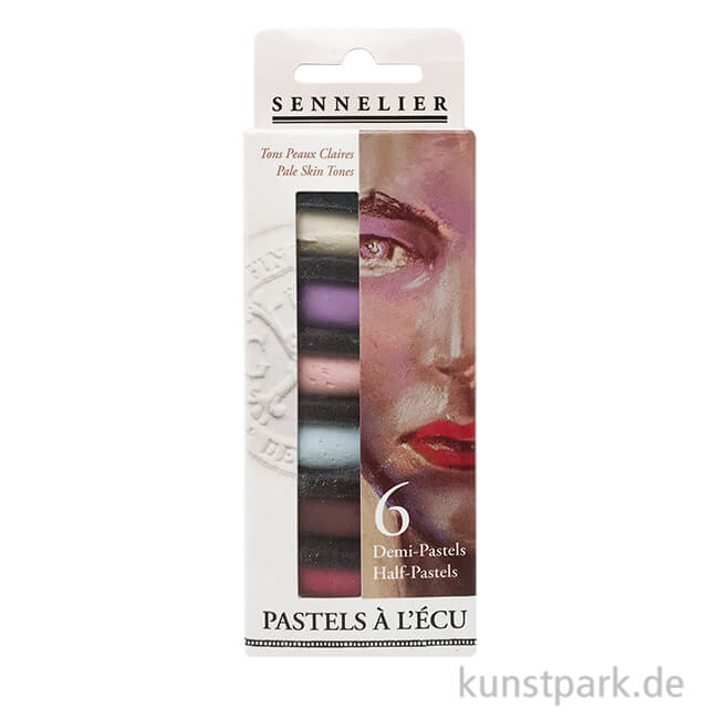 Artikelbild 1 des Artikels “Sennelier Softpastell ECU - 6 x 1/2 Stifte, helle Hauttöne “