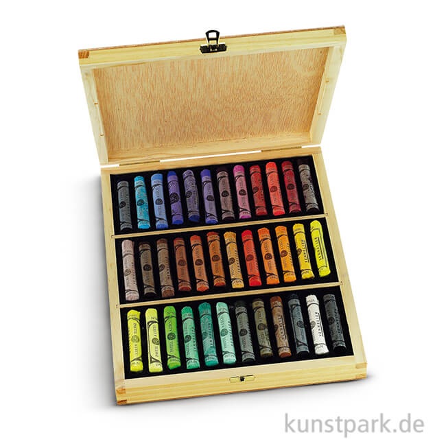 Artikelbild 1 des Artikels “Sennelier Softpastell ECU - Holzkasten mit 36 Stiften “