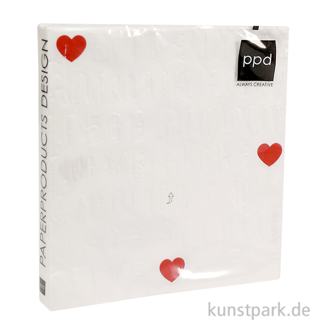 Artikelbild 1 des Artikels “Servietten Love Letters - 33 x 33 cm “