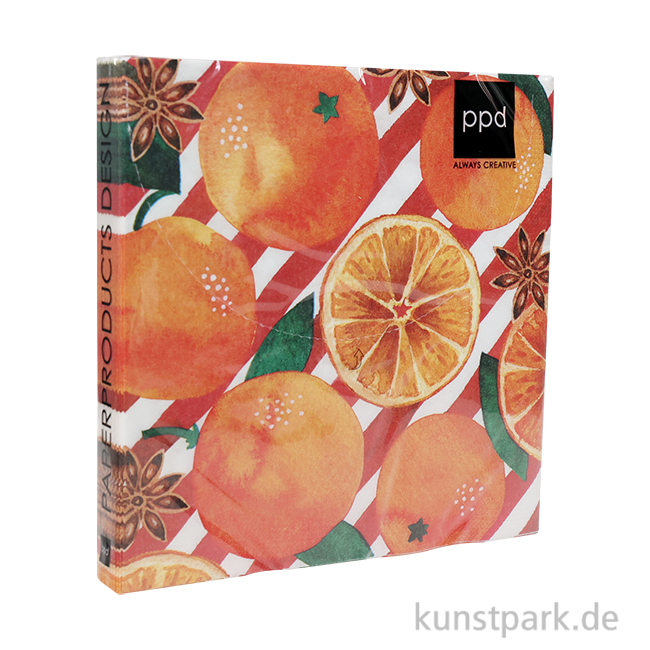 Artikelbild 1 des Artikels “Servietten Oranges, Stripes - 33 x 33 cm “
