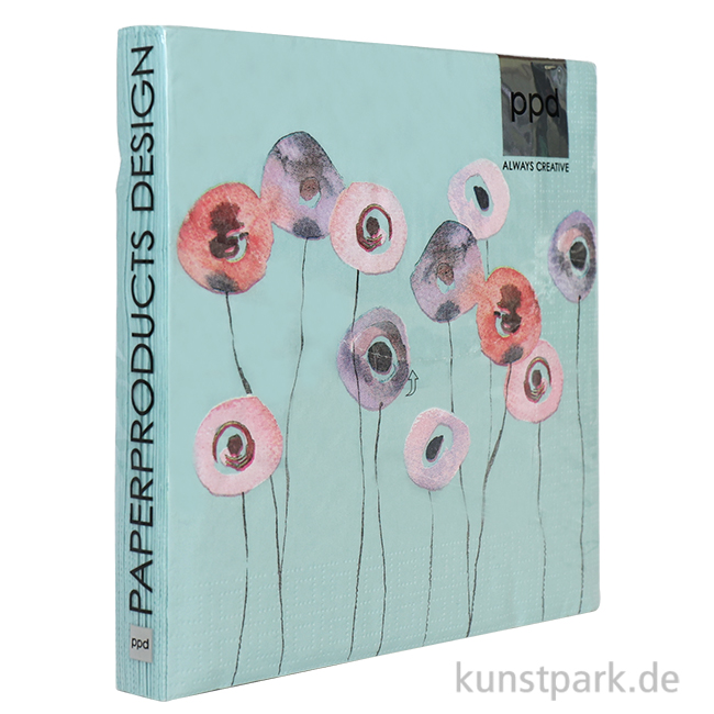 Artikelbild 1 des Artikels “Servietten Soft Flowers - 33 x 33 cm “
