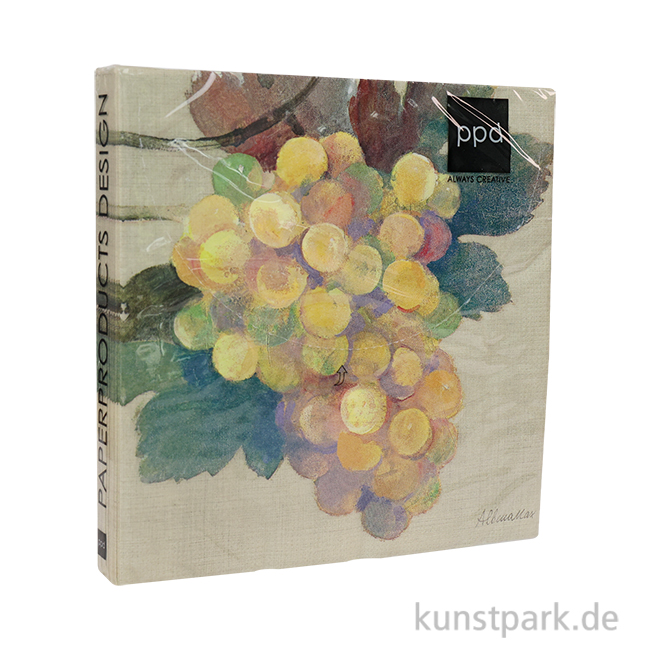 Artikelbild 1 des Artikels “Servietten Wine Country, Weintrauben - 33 x 33 cm “