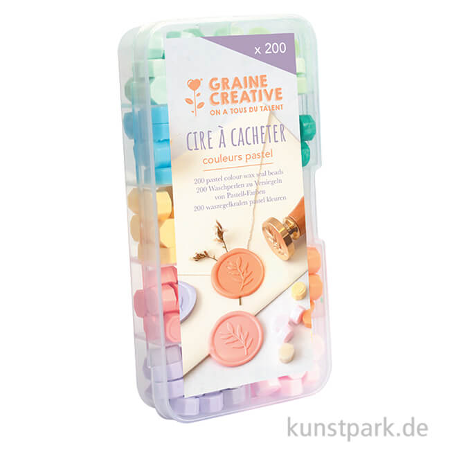 Artikelbild 1 des Artikels “Siegelwachs, Pastellfarben, 200 Stück “