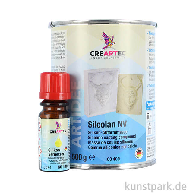 Artikelbild 1 des Artikels “Silcolan NV - Niedrigviskoser RTV-Silikon-Kautschuk 500 g“