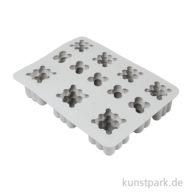 Artikelbild 1 des Artikels “Silikon Gießform - Bubble Kerzen, 12 Motive, 24,4 x 18 x 50 cm “