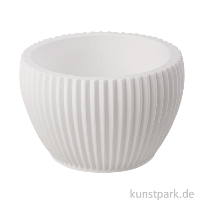 Artikelbild 1 des Artikels “Silikon Gießform - Dekoschale geriffelt, ø 9 cm, Höhe 6 cm “