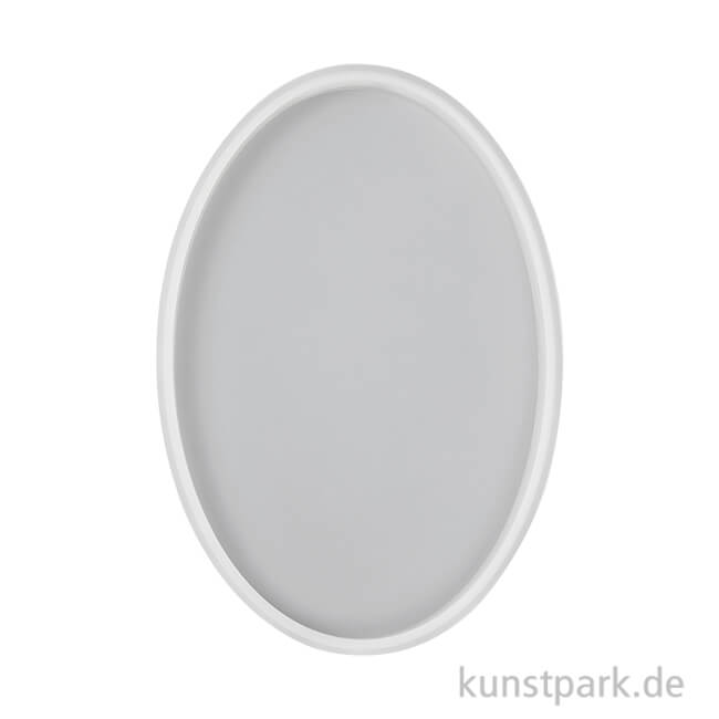 Artikelbild 1 des Artikels “Silikon Gießform - Rahmen Oval, 18 x 12 x 1,2 cm “