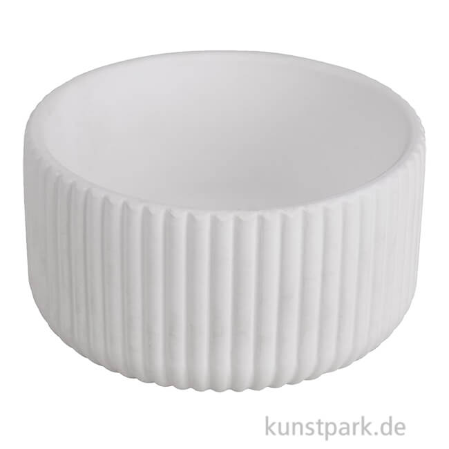 Artikelbild 1 des Artikels “Silikon Gießform - Schale geriffelt, Durchmesser 11 cm, Höhe 6,5 cm “