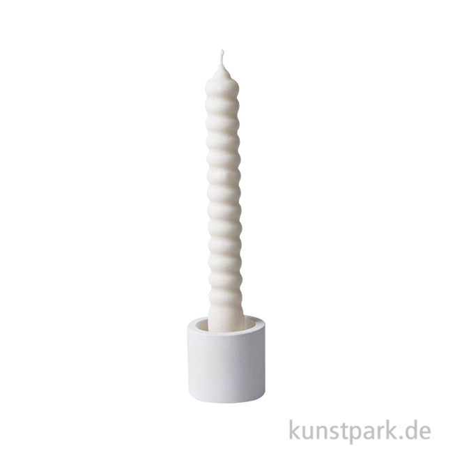 Artikelbild 1 des Artikels “Silikon Gießform - Stabkerze, geringelt, ø 2,3 cm, Höhe 19,5 cm “