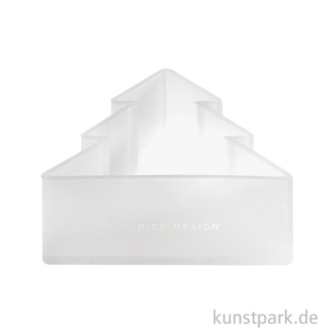 Artikelbild 1 des Artikels “Silikon Gießform - Tannenbaum Figur, 80 x 65 x 25 mm “