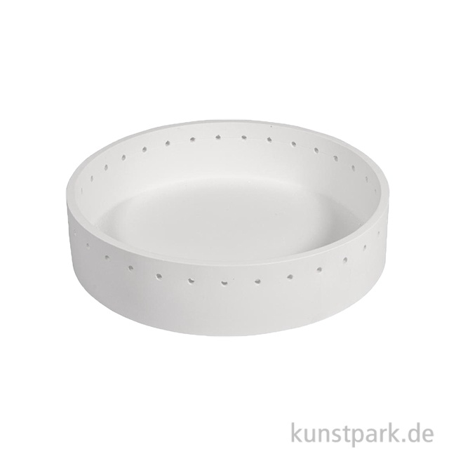 Artikelbild 1 des Artikels “Silikon Gießform - Untersetzer mit Lochrand, ø 17 cm, Höhe 4 cm “