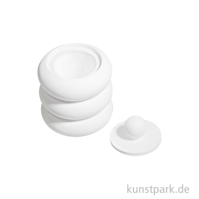 Artikelbild 1 des Artikels “Silikonform Dose mit Deckel, 10,5 x 8 cm “