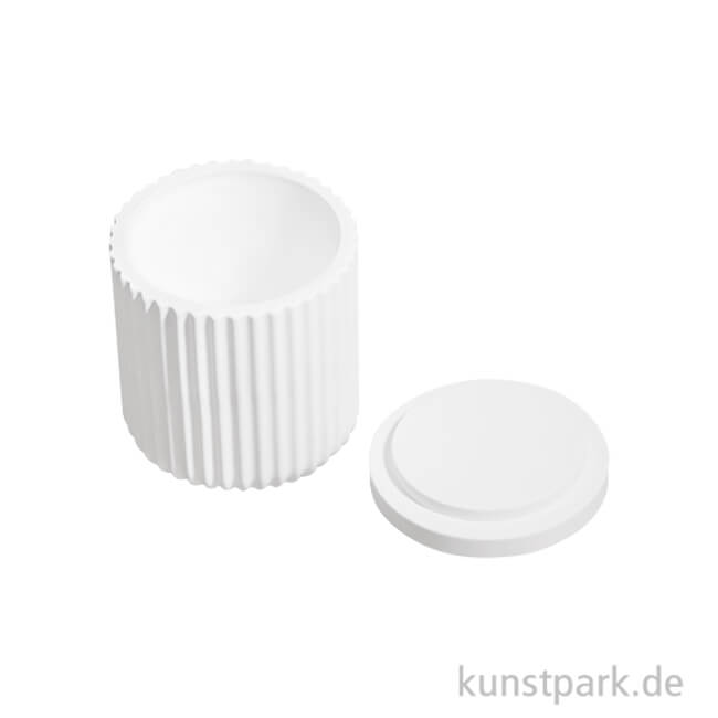 Artikelbild 1 des Artikels “Silikonform Dose mit Deckel, 8,5 x 7 cm “