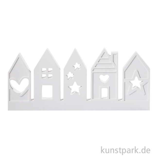 Artikelbild 1 des Artikels “Silikonform Häuser, 5 Motive, 20 x 9 cm “