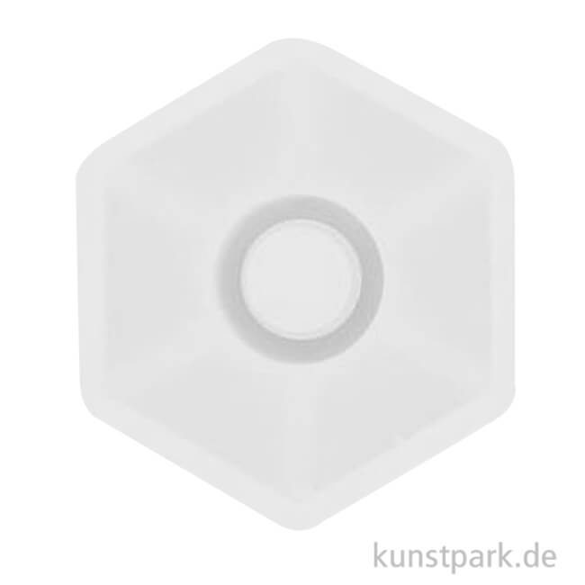 Artikelbild 1 des Artikels “Silikonform Kerzenhalter Hexagon, 10 x 5 x 8,2 cm “