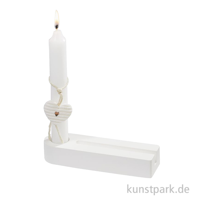 Artikelbild 1 des Artikels “Silikonform Kerzenhalter mit Schlitz, 14 x 4 cm “