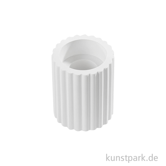 Artikelbild 1 des Artikels “Silikonform Kerzenhalter Rund, 6 x 4,5 cm “