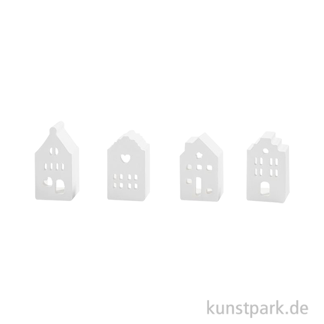 Artikelbild 1 des Artikels “Silikonform Mini-Häuschen II, 4 Motive, 3 x 5 cm “