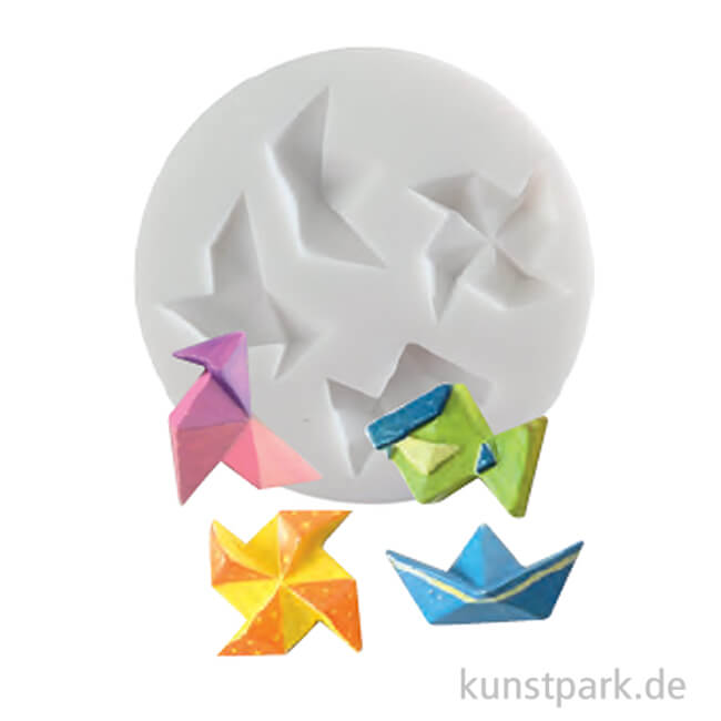 Artikelbild 1 des Artikels “Silikonform - Origami, 70 mm Durchmesser “