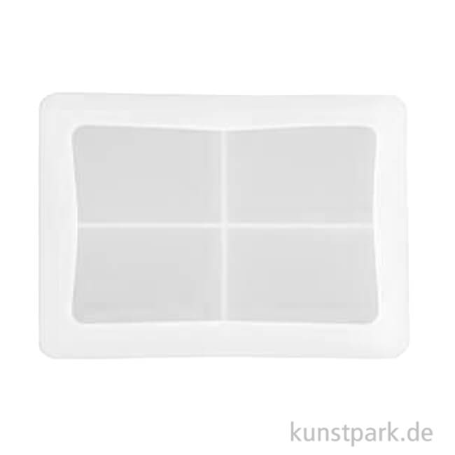 Artikelbild 1 des Artikels “Silikonform Schale Rechteck, 15 x 11 cm “