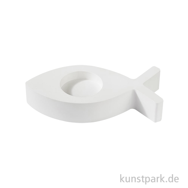 Artikelbild 1 des Artikels “Silikonform Teelichthalter Fisch, 13,5 x 6,3 x 2,5 cm “