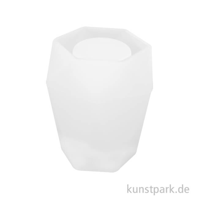 Artikelbild 1 des Artikels “Silikonform Vase Facettiert, Durchmesser 10 cm, Höhe 8 cm “