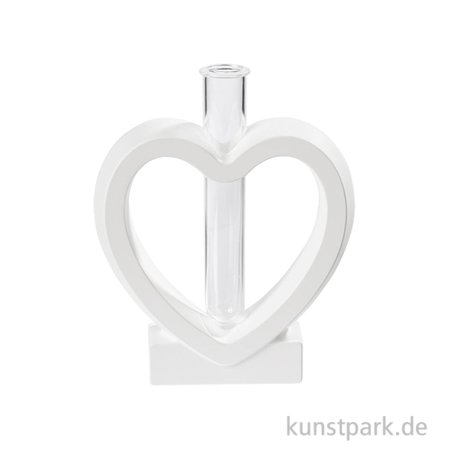 Artikelbild 1 des Artikels “Silikonform Vase, Herz, 13,5 x 12 x 3 cm “