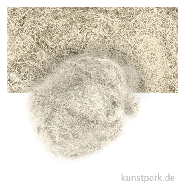 Artikelbild 1 des Artikels “Sisalwolle 50 g Einzelfarbe | Creme“