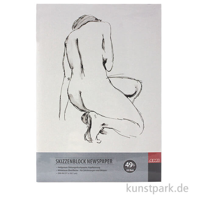 Artikelbild 1 des Artikels “Skizzenblock Newspaper, 100 Blatt, 49 g DIN A2“