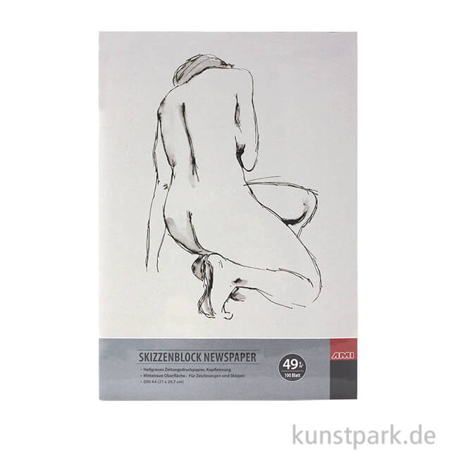 Artikelbild 1 des Artikels “Skizzenblock Newspaper, 100 Blatt, 49 g DIN A3“