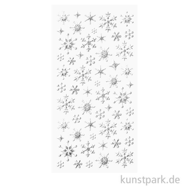 Artikelbild 1 des Artikels “Softy Sticker - Eiskristalle, Silber “