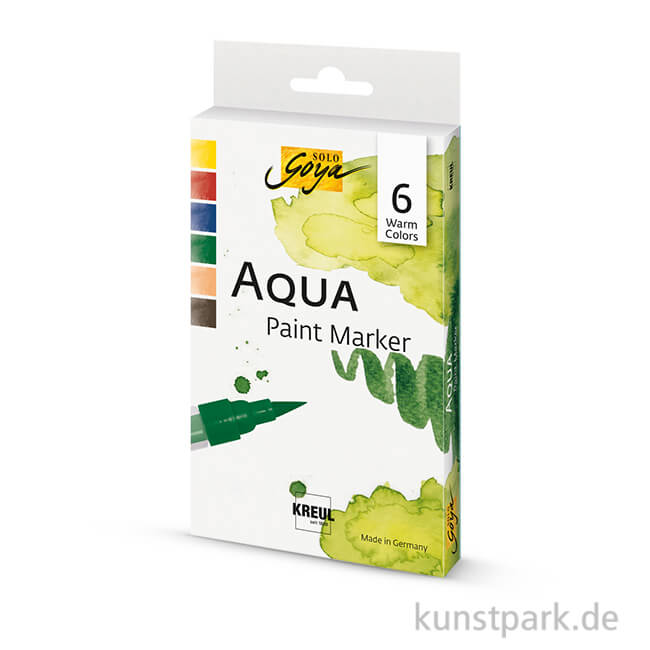 Artikelbild 1 des Artikels “Solo Goya AQUA Paint Marker 6er Set - Warm Colors “