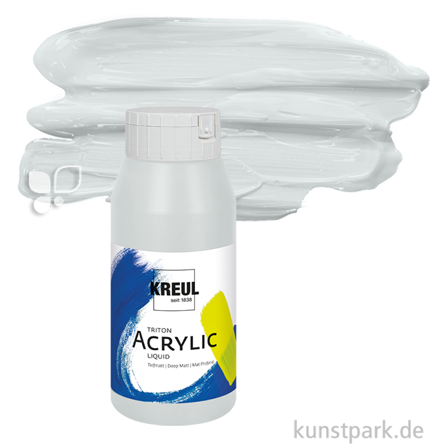 Artikelbild 1 des Artikels “KREUL TRITON Acrylfarben 750 ml Flasche | 29 Silber“