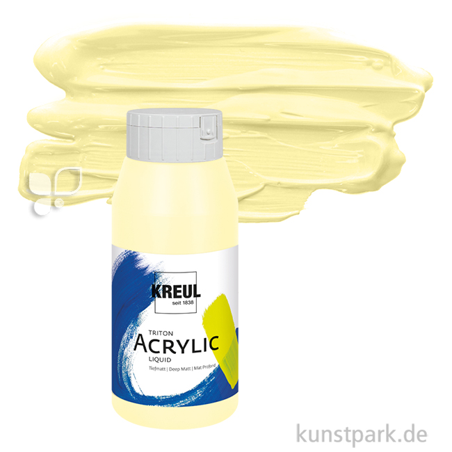 Artikelbild 1 des Artikels “KREUL TRITON Acrylfarben 750 ml Flasche | 34 Neapelgelb“