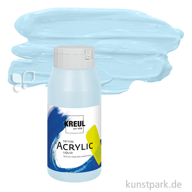 Artikelbild 1 des Artikels “KREUL TRITON Acrylfarben 750 ml Flasche | 44 Himmelblau hell“