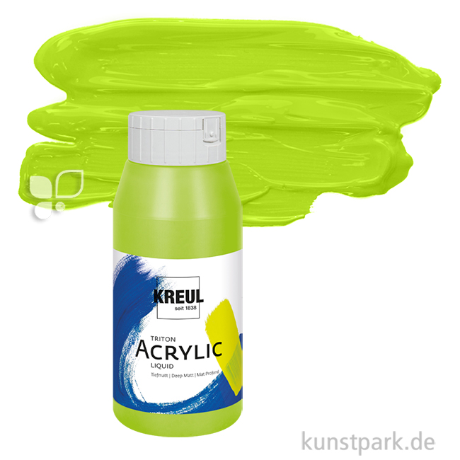 Artikelbild 1 des Artikels “KREUL TRITON Acrylfarben 750 ml Flasche | 64 Fluoreszierend Grün“